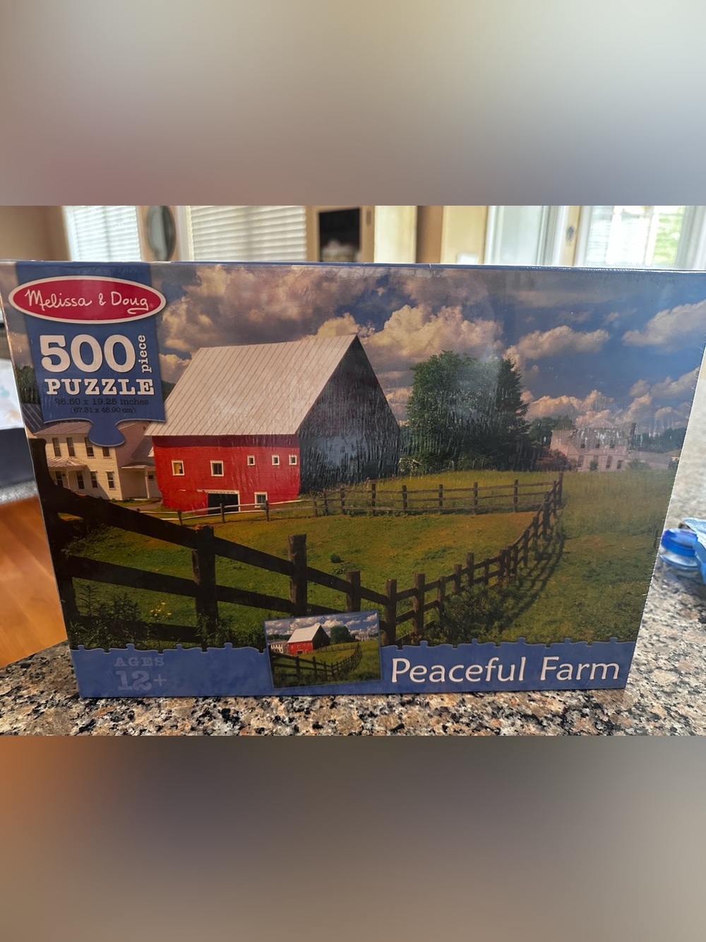 NWT Peaceful Farm 500 piece puzzle by Melissa & Doug